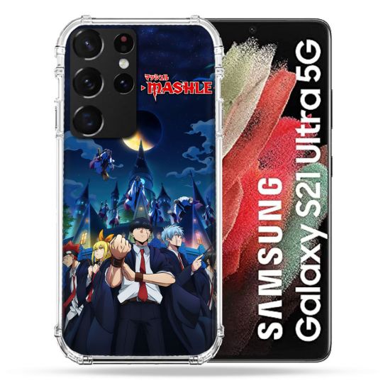 Coque Pour Samsung Galaxy S21 Ultra Manga Mashle