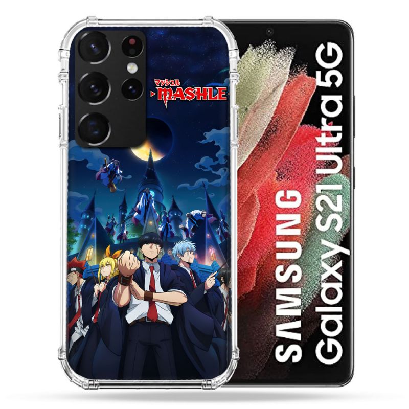 Coque Pour Samsung Galaxy S21 Ultra Manga Mashle