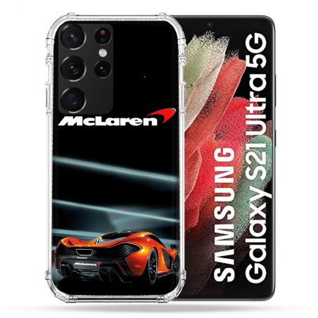 Coque Pour Samsung Galaxy S21 Ultra Mc Laren
