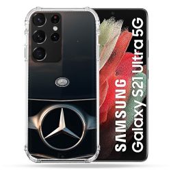 Coque Pour Samsung Galaxy S21 Ultra Mercedes Calendre