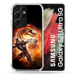 Coque Pour Samsung Galaxy S21 Ultra Mortal Combat