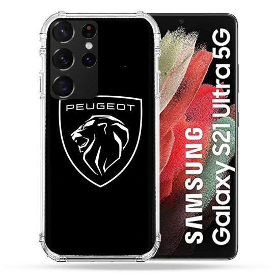 Coque Pour Samsung Galaxy S21 Ultra Peugeot