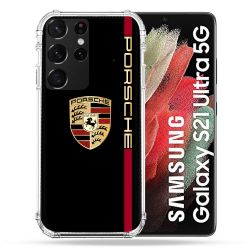 Coque Pour Samsung Galaxy S21 Ultra Porsche Line