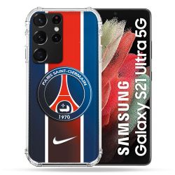 Coque Pour Samsung Galaxy S21 Ultra Foot PSG 1970