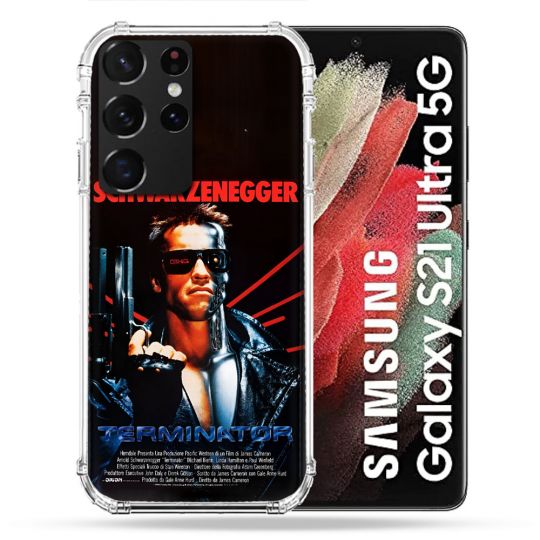 Coque Pour Samsung Galaxy S21 Ultra Terminator