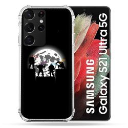 Coque Pour Samsung Galaxy S21 Ultra Tortue Ninja Ombre