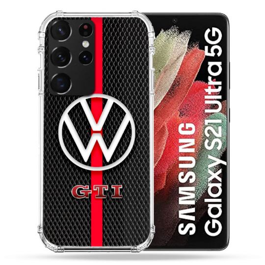 Coque Pour Samsung Galaxy S21 Ultra Volkwagen Line