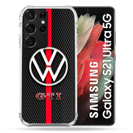 Coque Pour Samsung Galaxy S21 Ultra Volkwagen Line