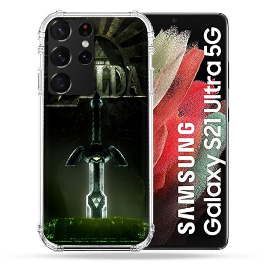 Coque Pour Samsung Galaxy S21 Ultra Zelda
