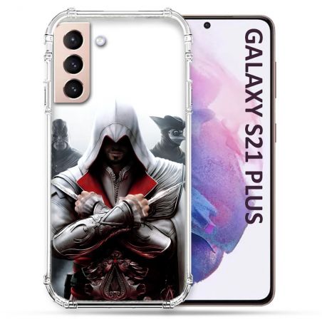 Coque Pour Samsung Galaxy S21 Plus Assassin Creed Mask