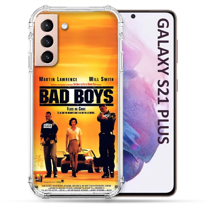 Coque Pour Samsung Galaxy S21 Plus Bad Boys Affiche