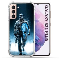 Coque Pour Samsung Galaxy S21 Plus Call Of Duty Guerrier