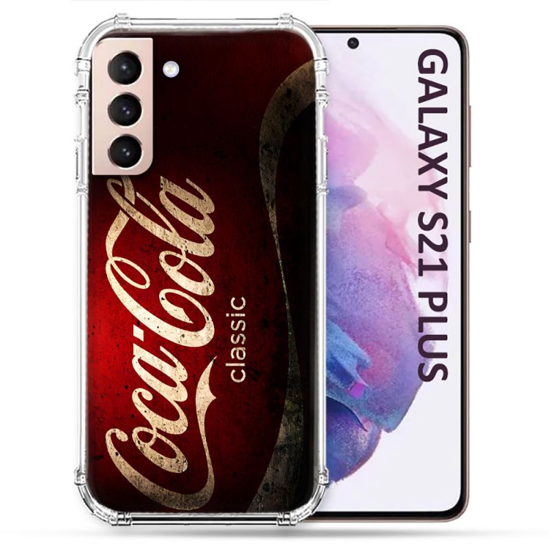 Coque Pour Samsung Galaxy S21 Plus Coca Cola Classique