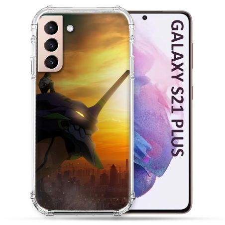 Coque Pour Samsung Galaxy S21 Plus Manga Evangelion
