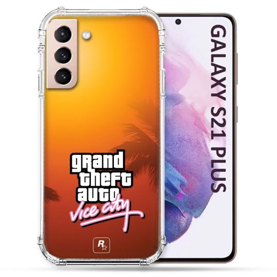 Coque Pour Samsung Galaxy S21 Plus GTA Vice City