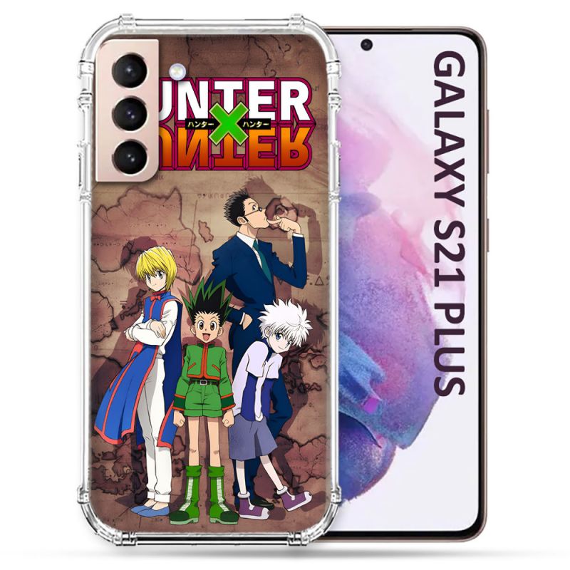 Coque Pour Samsung Galaxy S21 Plus Manga Hunter X Hunter Vintage