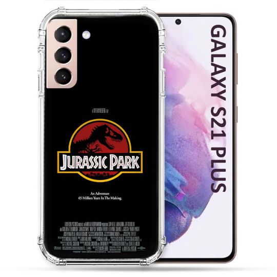 Coque Pour Samsung Galaxy S21 Plus Jurassik Park Affiche