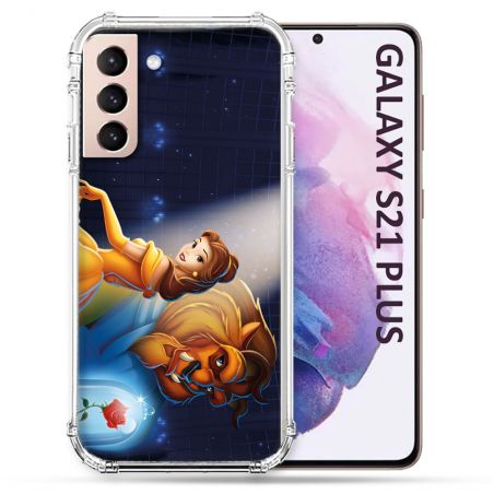 Coque Pour Samsung Galaxy S21 Plus La Belle et La Bête