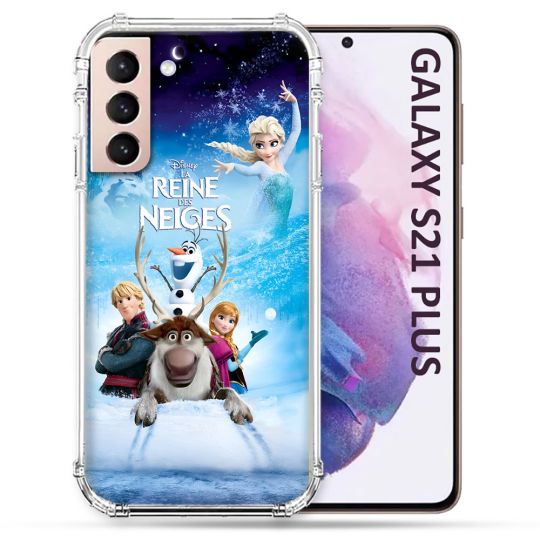Coque Pour Samsung Galaxy S21 Plus La Reine Des Neiges