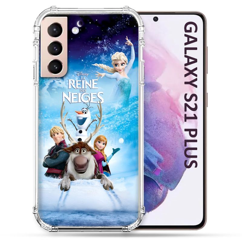 Coque Pour Samsung Galaxy S21 Plus La Reine Des Neiges