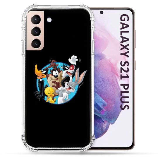 Coque Pour Samsung Galaxy S21 Plus Looney Tunes