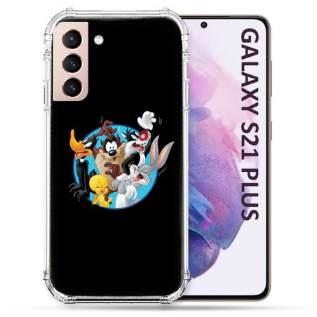 Coque Pour Samsung Galaxy S21 Plus Looney Tunes
