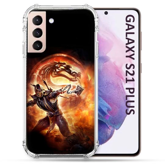 Coque Pour Samsung Galaxy S21 Plus Mortal Combat