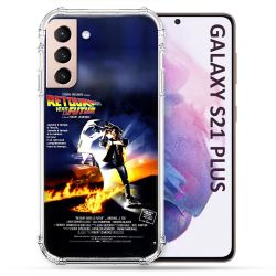 Coque Pour Samsung Galaxy S21 Plus Retour Vers Le Futur Affiche