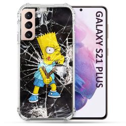 Coque Pour Samsung Galaxy S21 Plus Simpson Bart