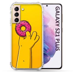 Coque Pour Samsung Galaxy S21 Plus Simpson Donuts