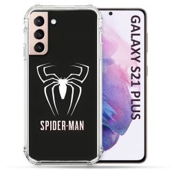 Coque Pour Samsung Galaxy S21 Plus Spiderman Logo