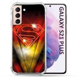 Coque Pour Samsung Galaxy S21 Plus Superman Logo