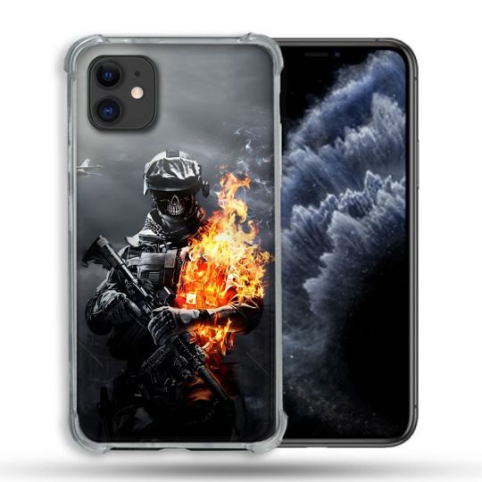 Coque Pour Iphone 11 (6.1) Call Of Duty Squelette