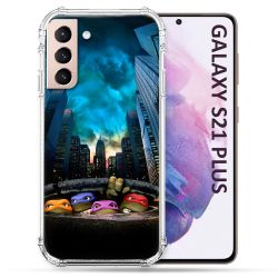 Coque Pour Samsung Galaxy S21 Plus Tortue Ninja Ville