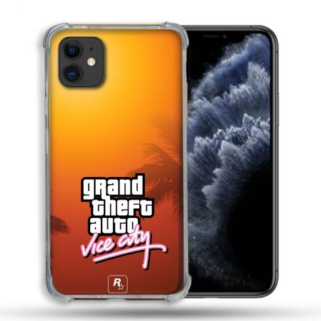 Coque Pour Iphone 11 (6.1) GTA Vice City