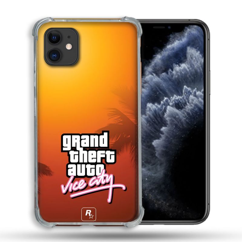 Coque Pour Iphone 11 (6.1) GTA Vice City
