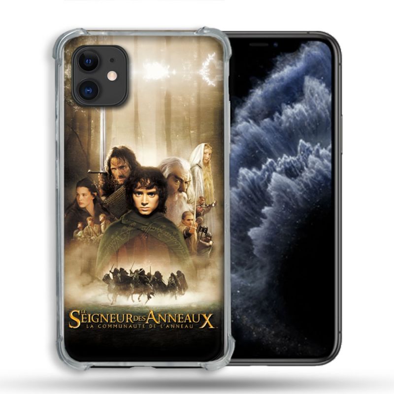 Coque Pour Iphone 11 (6.1) Le seigneur Des Anneaux Affiche