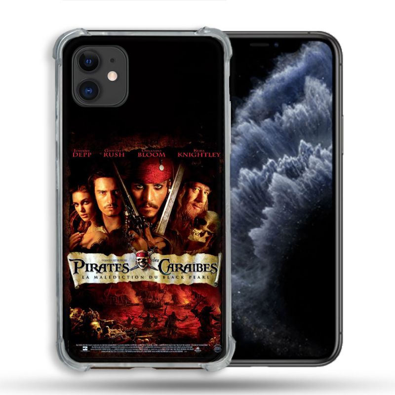 Coque Pour Iphone 11 (6.1) Pirate Des Caraibes