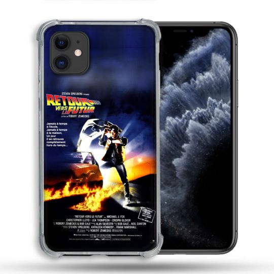 Coque Pour Iphone 11 (6.1) Retour Vers Le Futur Affiche