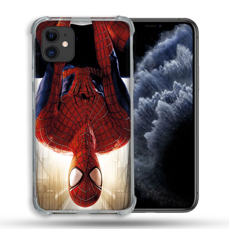 Coque Pour Iphone 11 (6.1) Spiderman Invers