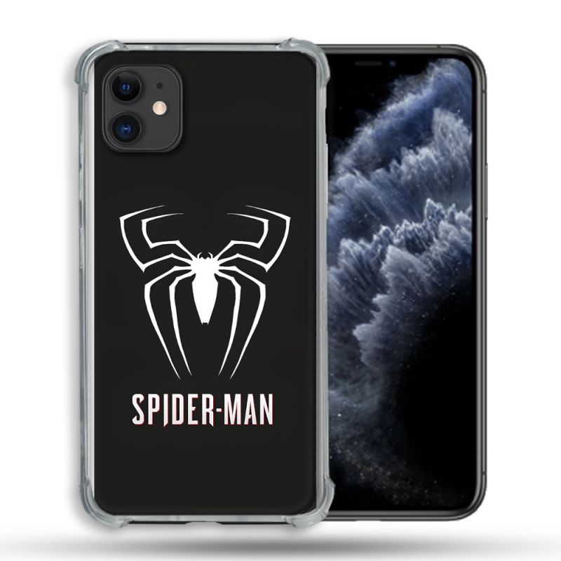 Coque Pour Iphone 11 (6.1) Spiderman Logo