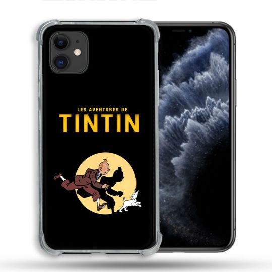 Coque Pour Iphone 11 (6.1) Tintin Classique