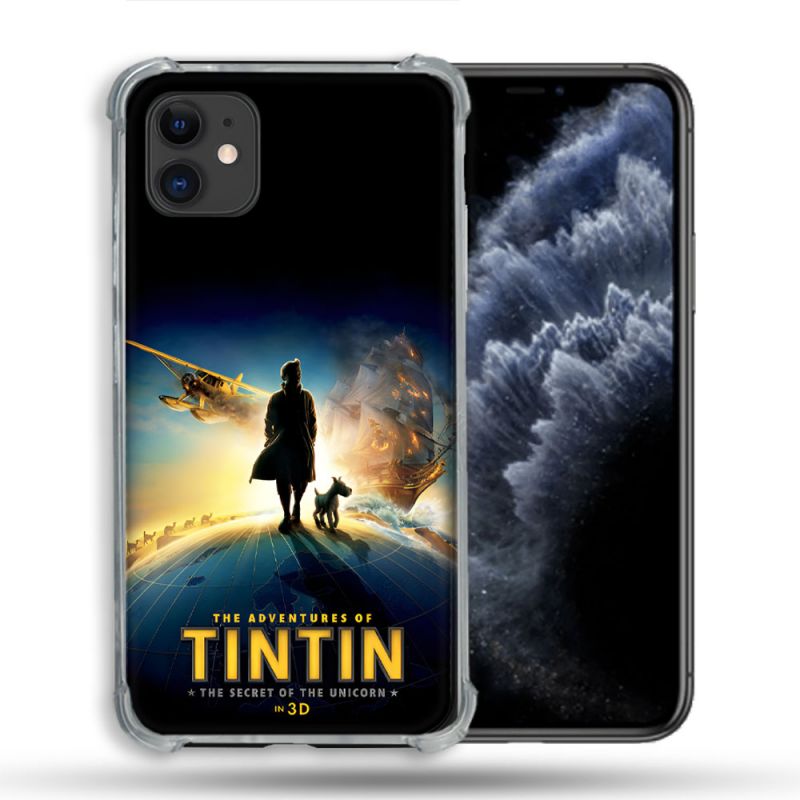 Coque Pour Iphone 11 (6.1) Tintin Affiche