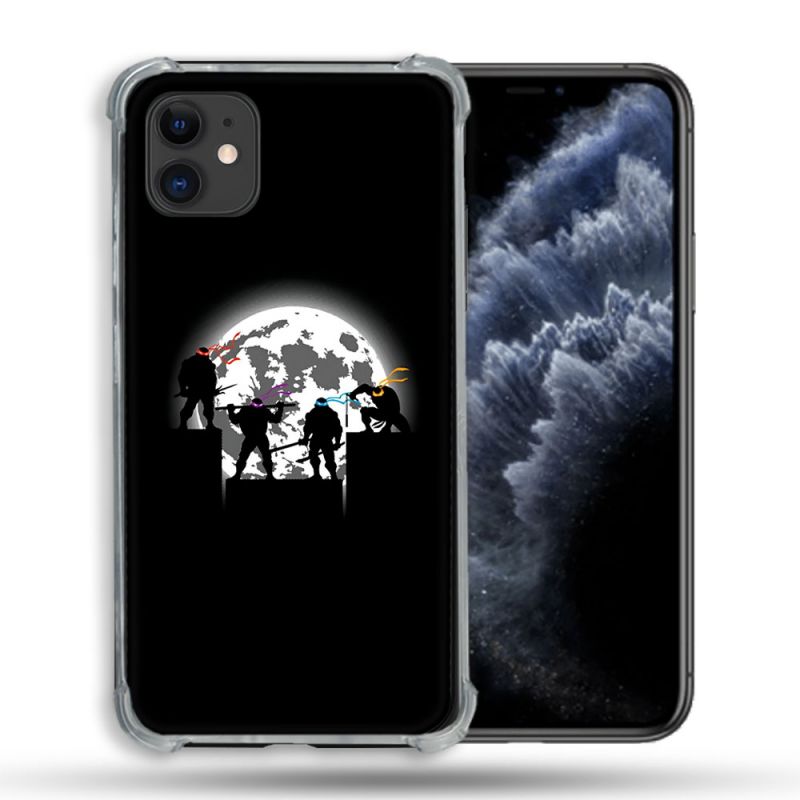 Coque Pour Iphone 11 (6.1) Tortue Ninja Ombre