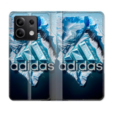 Housse Cuir Portefeuille Pour Xiaomi Redmi Note 13 Pro 5G Adidas Iceberg