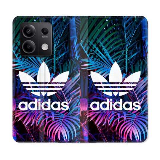 Housse Cuir Portefeuille Pour Xiaomi Redmi Note 13 Pro 5G Adidas Palmier