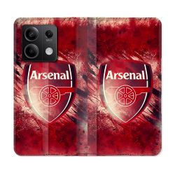 Housse Cuir Portefeuille Pour Xiaomi Redmi Note 13 Pro 5G Foot Arsenal