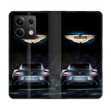 Housse Cuir Portefeuille Pour Xiaomi Redmi Note 13 Pro 5G Aston Martin