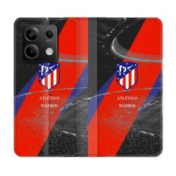 Housse Cuir Portefeuille Pour Xiaomi Redmi Note 13 Pro 5G Foot Athletico Madrid