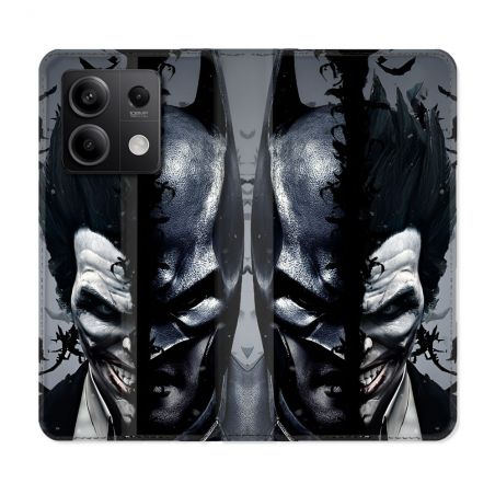Housse Cuir Portefeuille Pour Xiaomi Redmi Note 13 Pro 5G Batman Joker